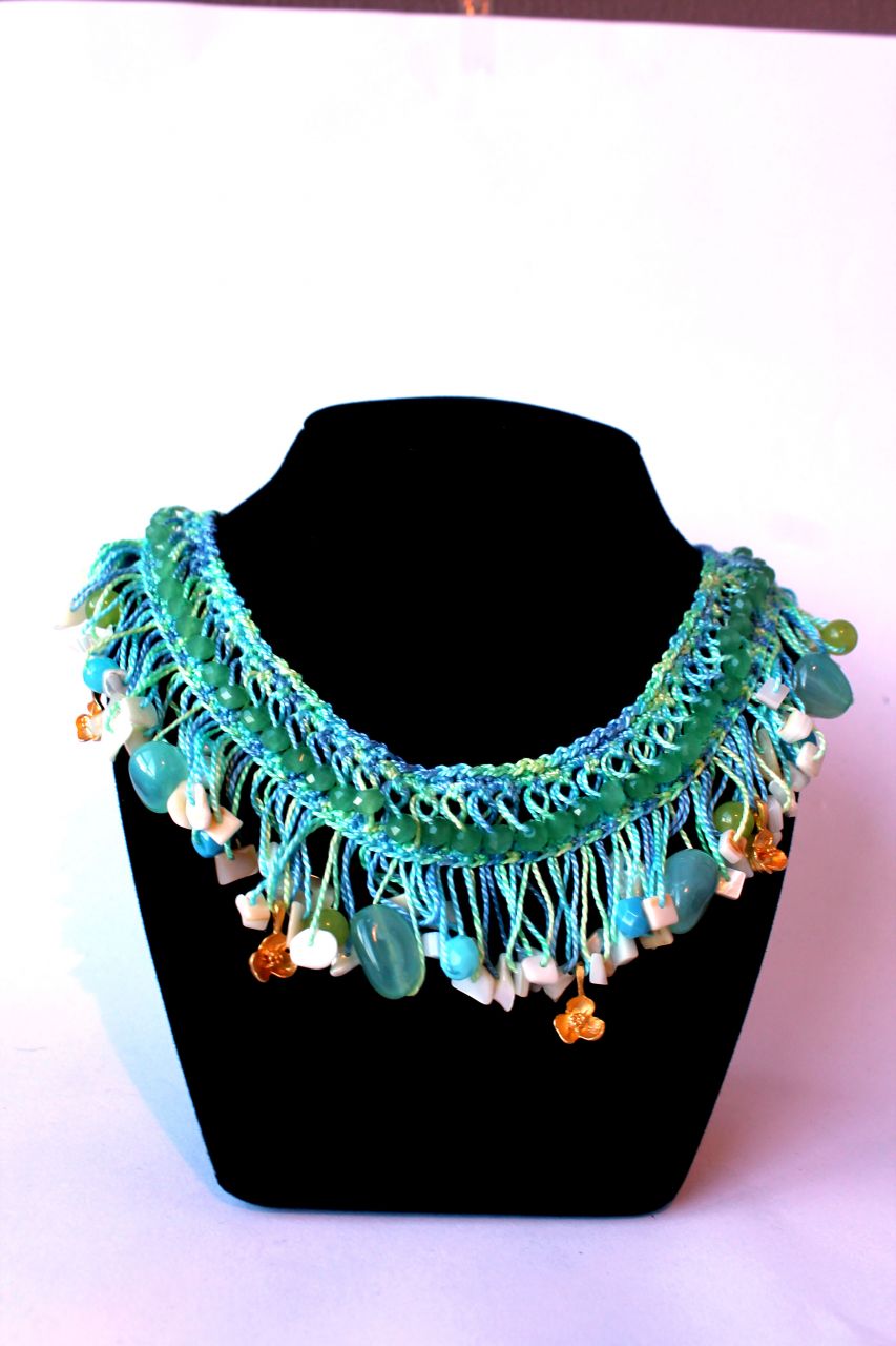 Sedef Yeşil Mavi D.Taş